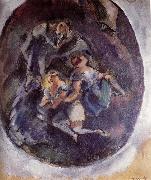 Jules Pascin Three younger girl oil painting picture wholesale
